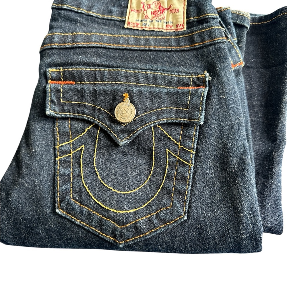 True Religion Women's Dark Blue Boot Cut Jeans